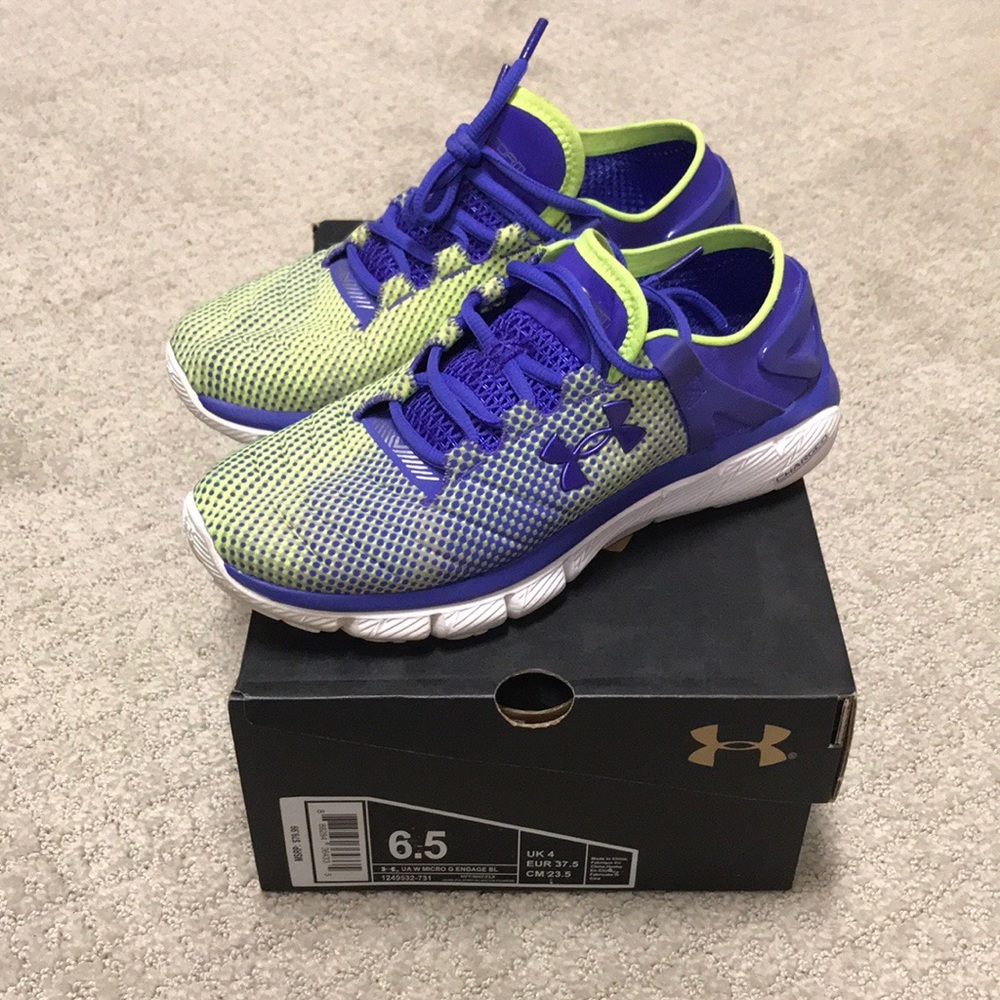 Under armour speedform fortis tennis shoes